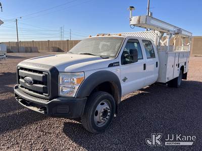 2012 Ford F-550 Crew-Cab Service Truck