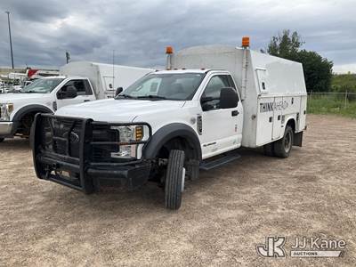 2018 Ford F-550 Enclosed Service Truck