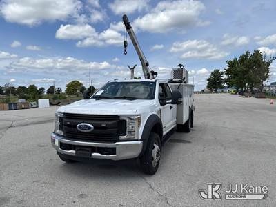 2019 Ford F550 Extended-Cab Mechanics Service Truck