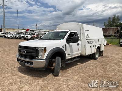 2018 Ford F-550 Enclosed Service Truck