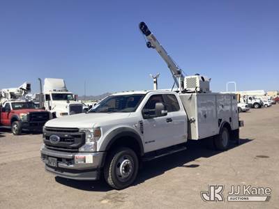 2020 Ford F-550 Extended-Cab Mechanics Service Truck