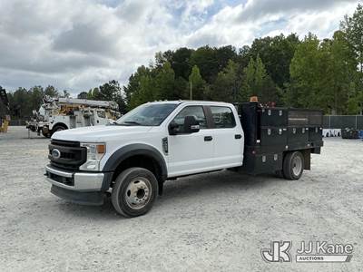 2020 Ford F550 Crew-Cab Flatbed/Service Truck