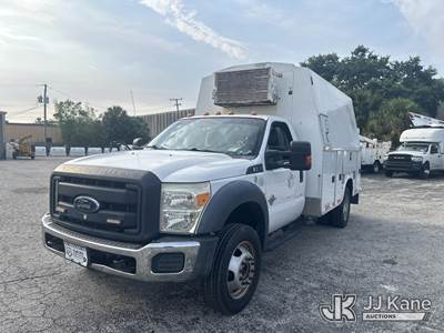 2015 Ford F550 Enclosed High-Top Service Truck