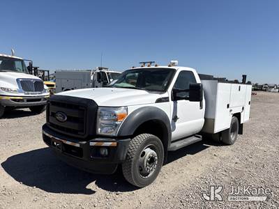 2012 Ford F-550 Enclosed Service Truck
