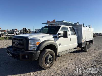 2012 Ford F-550 DRW Crew-Cab Service Truck