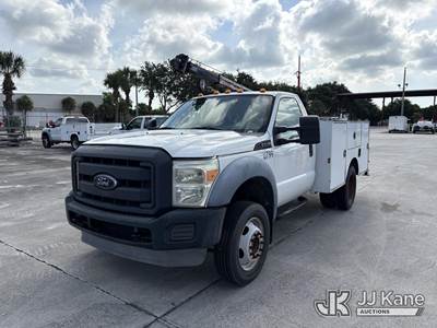2012 Ford F-550 Regular Cab DRW Mechanics Service Truck