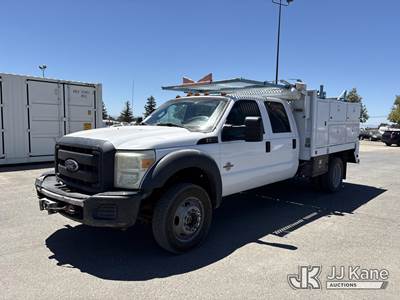2012 Ford F-550 Crew Cab DRW Crew-Cab Service Truck
