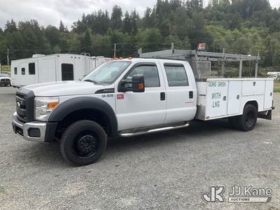2016 Ford F-550 Crew-Cab Service Truck