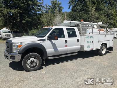 2015 Ford F-550 Crew-Cab Service Truck