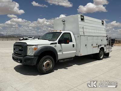 2016 Ford F-550 Enclosed High-Top Service Truck