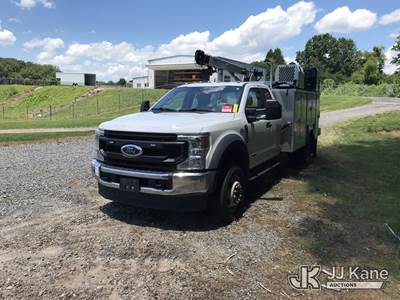 2021 Ford F-550 Extended-Cab Mechanics Service Truck
