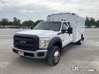 2014 Ford F-550 SuperCab DRW Extended-Cab Enclosed Service Truck