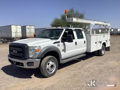 2016 Ford F550 Crew-Cab Service Truck