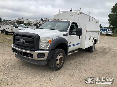 2012 Ford F-550 Enclosed High-Top Service Truck