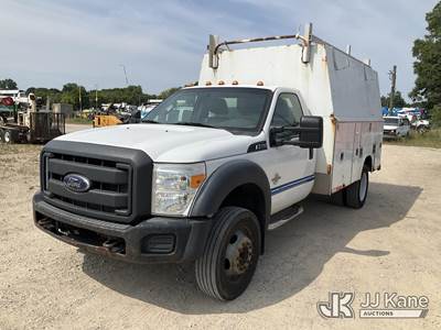 2014 Ford F-550 Regular Cab DRW Enclosed Service Truck