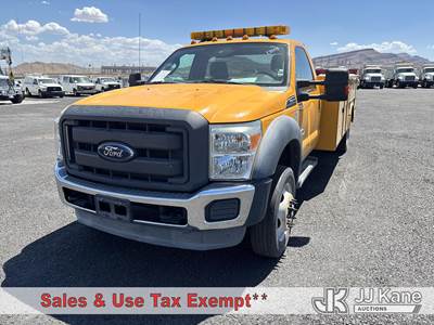 2012 Ford F550 Service Truck