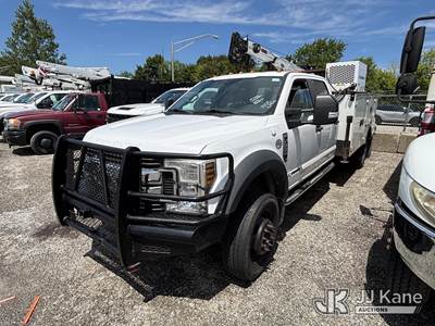 2019 Ford F550 4x4 Crew-Cab Service Truck