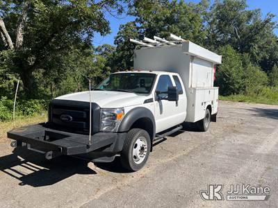 2013 Ford F550 Enclosed High-Top Service Truck