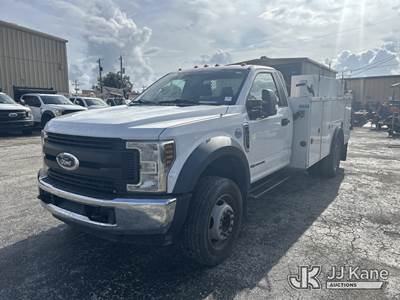 2018 Ford F550 URD/Flatbed Truck
