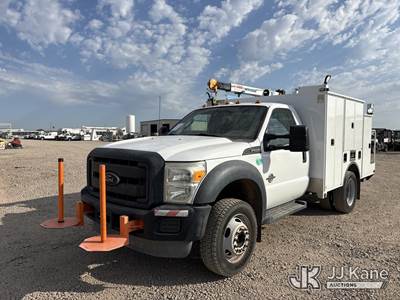 2013 Ford F-550 Regular Cab DRW Mechanics Service Truck