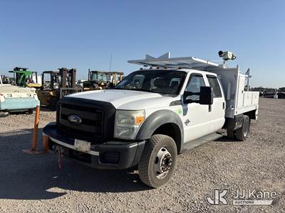 2011 Ford F-550 Crew-Cab Service Truck