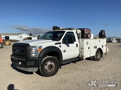 2013 Ford F-550 Regular Cab DRW Mechanics Service Truck