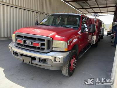 2003 Ford F-550 Crew-Cab Enclosed Service Truck
