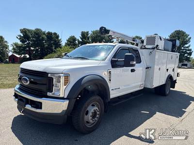 2019 Ford F-550 Extended-Cab Mechanics Service Truck