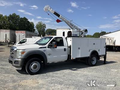 2012 Ford F550 4x4 Mechanics Service Truck