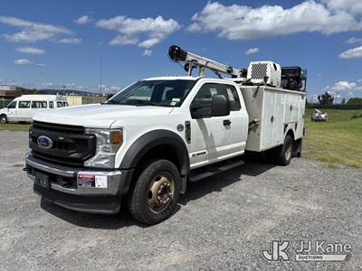2021 Ford F-550 4x4 SuperCab DRW Extended-Cab Mechanics Service Truck