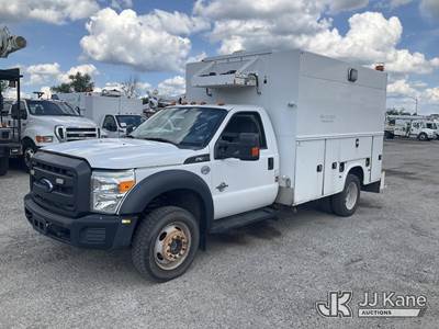 2014 Ford F550 4x4 Enclosed Service Truck