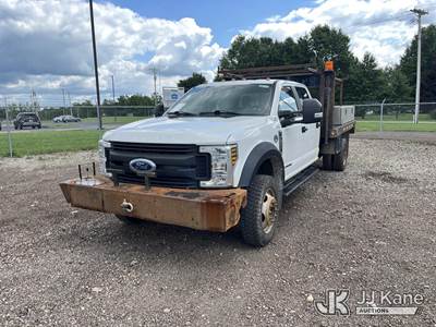 2019 Ford F-550 Crew-Cab Flatbed/Service Truck