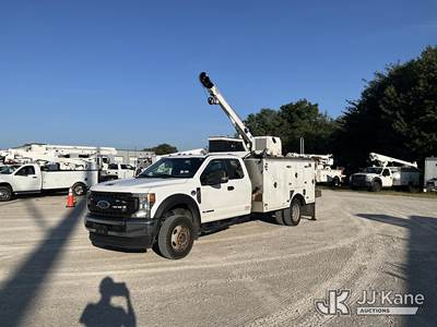 2022 Ford F550 4x4 Extended-Cab Mechanics Service Truck