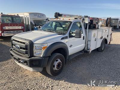 2013 Ford F-550 Regular Cab DRW Mechanics Service Truck