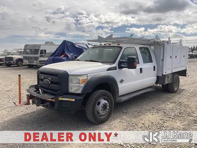 2015 Ford F-550 Crew-Cab Service Truck