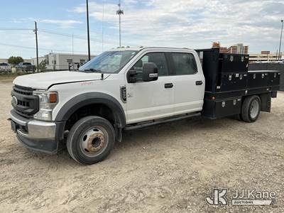 2020 Ford F-550 Crew-Cab Flatbed/Service Truck