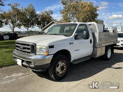 2002 Ford F-550 Flatbed/Service Truck