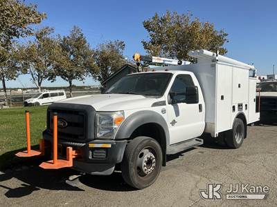 2013 Ford F-550 Regular Cab DRW Mechanics Service Truck