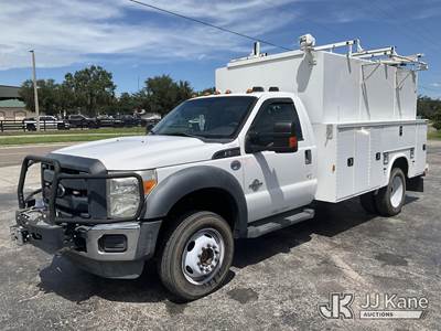 2016 Ford F-550 Enclosed High-Top Service Truck