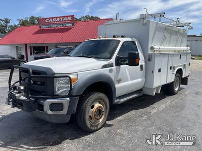 2016 Ford F-550 Enclosed High-Top Service Truck