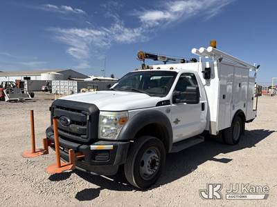 2012 Ford F-550 Regular Cab DRW Mechanics Service Truck