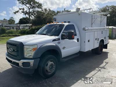 2015 Ford F-550 Enclosed High-Top Service Truck