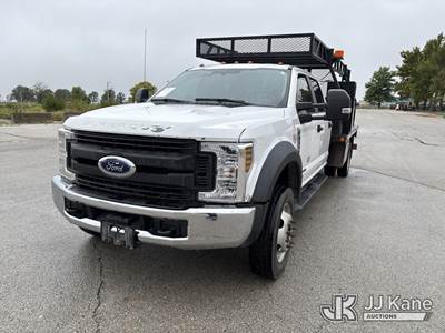 2019 Ford F-550 Crew-Cab Flatbed/Service Truck