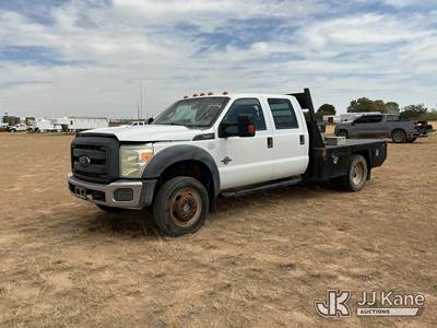 2016 Ford F-550 Crew Cab DRW Crew-Cab Flatbed/Service Truck