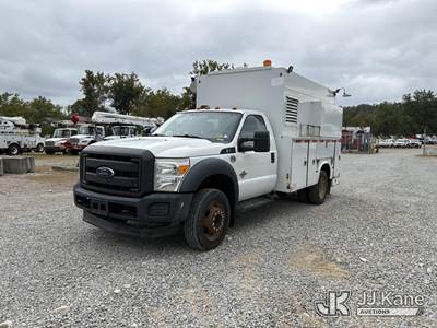 2015 Ford F-550 Regular Cab DRW High Top Air Compressor Truck