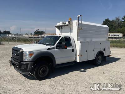 2012 Ford F550 Enclosed High-Top Service Truck