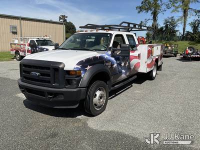 2008 Ford F550 Crew-Cab Service Truck