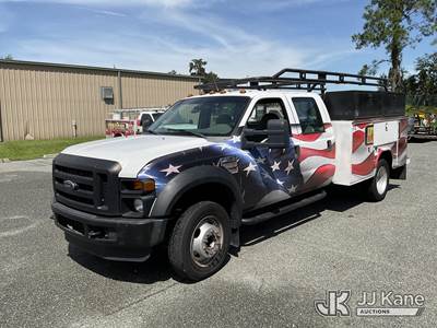 2008 Ford F550 Crew-Cab Service Truck