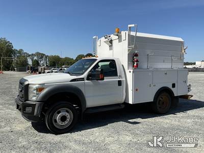 2016 Ford F550 Enclosed High-Top Service Truck