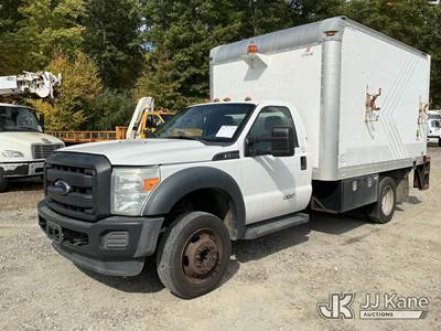 2016 Ford F550 2WD Van Body/Service Truck